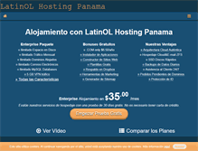 Tablet Screenshot of latinolhost.com